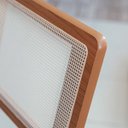 Ver imagem 7 de Kit Mesa de Jantar Redonda 4 Cadeiras Encosto Tela 100% Mdf Preto Cesare Claro Dalla Costa
