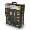 Ver imagem 1 de Cabo Hdmi 2.1v 8k Ultra High Speed com Ethernet 2 Metros Hs8k20 Elg