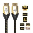 Ver imagem 4 de Cabo Hdmi 2.1v 8k Ultra High Speed com Ethernet 2 Metros Hs8k20 Elg