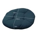 Ver imagem 2 de Almofada Futton Redonda Kit 2 Uni Assento Cadeira Sofa Sala Escritorio Home Office Estudio Quarto de