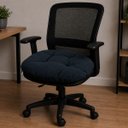 Ver imagem 3 de Almofada Futton Redonda Kit 2 Uni Assento Cadeira Sofa Sala Escritorio Home Office Estudio Quarto de