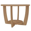 Ver imagem 4 de Mesa de Centro Mdf 60 Cm Sala de Estar 4575 Carvalho Arly