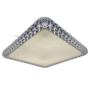 Plafon Acrilico LED Quadrado 6000K x 12W 28cm - Cod: Dcx00335