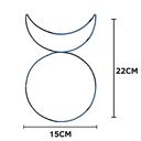 Ver imagem 2 de Símbolo Deus Cornífero em Ferro 15x22