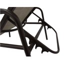 Ver imagem 3 de Kit 2 Espreguiçadeiras de Piscina em Alumínio e Tela Sling Capuccino