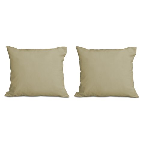 Kit 2 Almofadas Decorativa Quadrado 45x45 Cm Cm Sala Quarto Sofá Suede Capuccino Eli Móveis e Decora