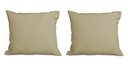 Ver imagem 1 de Kit 2 Almofadas Decorativa Quadrado 45x45 Cm Cm Sala Quarto Sofá Suede Capuccino Eli Móveis e Decora