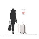 Ver imagem 5 de Kit Duas Malas de Bordo Pp Rígidas 360º - Gladiador A5mb Cor:preto e Cereja