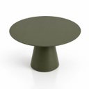 Ver imagem 2 de Mesa de Jantar Cone Redondo 120 cm Laca Verde Musgo