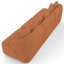Ver mais imagens de Sofá 3 Lugares para Sala de Estar Living 228cm Arlo F04 Bouclê Terracota - Lyam Decor