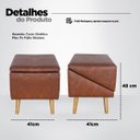 Ver imagem 3 de Rampa Escada Pet Móvel Puff Cachorro Gato Antiderrapante