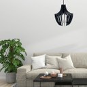 Ver imagem 2 de Luminária Teto tipo Pendente ARANHA MDF - Completa - Cor: Preta