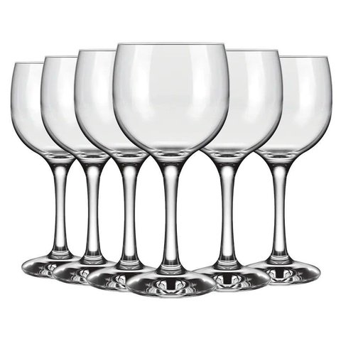 Jogo de Taças para Vinho Royal Sm 320ml Nadir - 6 Peças
