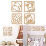 Apliques Decorativos Quadrinhos Quarto Infantil Safari Baby - 1