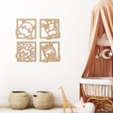 Ver imagem 3 de Apliques Decorativos Quadrinhos Quarto Infantil Safari Baby