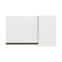 Ver imagem 6 de Armário de Cozinha Aéreo Canto com 1 Porta e Nichos 90cm Florença Multimóveis MP2430 Branco