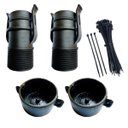 Ver imagem 7 de KIT AQUECIMENTO SOLAR PISCINA 17 PLACAS 3MT+ CONTROL+ VALVS