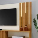 Ver imagem 4 de Painel Roma com Led Cascata Cor:off White/naturalle