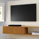 Ver imagem 5 de Painel Roma com Led Cascata Cor:off White/naturalle