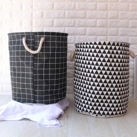 Cesto Multiuso Organizador Roupa Suja Dobrável