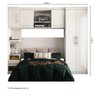 Guarda Roupas Casal Modulado Com 5 Portas Star Branco - 2