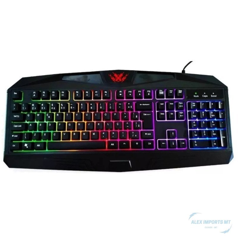 Teclado para Pc Gamer semi mecanico para notebook - 3