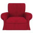 Ver imagem 2 de Poltrona Natalina Papai Noel Santa Claus Suede