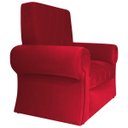 Ver imagem 3 de Poltrona Natalina Papai Noel Santa Claus Suede