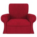 Ver imagem 2 de Poltrona Natalina Papai Noel Santa Claus Suede