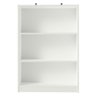 Estante para Livros Home Sala Madesa 6907 com 3 Nichos - Branco - 11