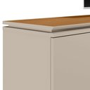 Ver imagem 6 de Rack para Sala de Estar Tv 70 Pol Pés Retrô Turkey L05 Nature Off White - Lyam Decor