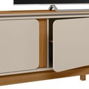 Ver mais imagens de Rack para Sala de Estar Tv 70 Pol Pés Retrô Turkey L05 Nature Off White - Lyam Decor