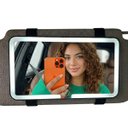 Ver imagem 7 de Espelho D Maquiagem para Carro com LED Recarregável Cabo USB