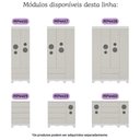 Ver imagem 5 de Guarda-roupa Infantil 62cm 2 Portas com Vidro e 2 Gavetas Suspiro Multimóveis Mp4456 Branco/off