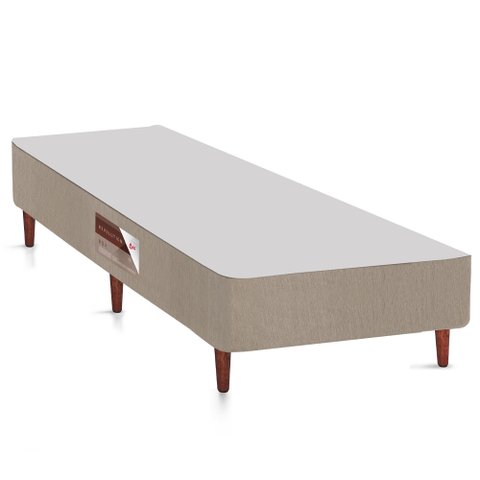 Cama para Box Solteiro Americano Revolution Bege Castor 96x203