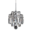Ver imagem 4 de Pendente Kri Cromado e Transparente (d)18cm (a)21cm 1xg9 40w - Hu2105
