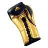 Luva de Boxe Profissional adidas Speed Tilt 750 em Couro Black Gold - 3