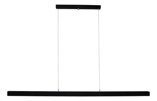 Luminaria Lustre Pendente Retangular Led Integrado 50w 115cm - 1