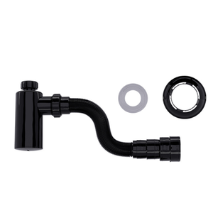 SIFAO COPO PRETO LINHA BLACK PARA LAVATORIO 7/8 BLUKIT