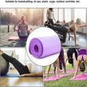 Ver mais imagens de Tapete Yoga Mat Colchonete Esteira Tatame Pilates Ginastica Fitness Antideslizante Exercicios Fisico