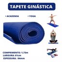 Ver imagem 5 de Tapete Yoga Mat Colchonete Esteira Tatame Pilates Ginastica Fitness Antideslizante Exercicios Fisico