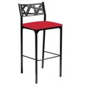 Ver imagem 2 de Kit 7 banquetas Eliza Gourmet corino vermelho-Gat Magazine