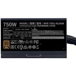 Fonte Cooler Master Mwe 750w 80p Plus Bronze V2 Fr - Mpe-7501-acaaw-bbr - 2