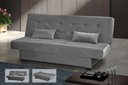 Ver imagem 1 de Sofá Cama 3 Lugares Casal Reclinável 190 Larg Laila Matrix