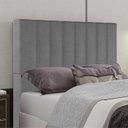Ver imagem 7 de Cabeceira Casal 138 cm Dubai Veludo Cinza Soon