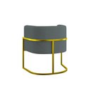 Ver imagem 6 de Kit Sofá 2 Lugares + 2 Poltronas para Recepção – Balaqui Cor:cinza