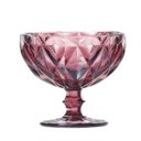 Ver imagem 1 de Jogo Taças Sobremesa Diamond 6un 310ml - Rosa