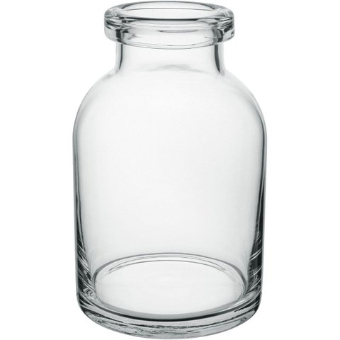 Vaso Decorativo Casa Home&co Vidro 24x15x15cm Transparente