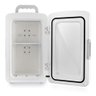 Mini Geladeira 10L Painel Led Trivolt 12V Cabo Ac/Dc Branca - 4