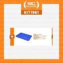 Ver imagem 3 de Conjunto 10 Bandejas Plásticas Self-service Refeição 48 X 32,5 X 2 Br-100 Azul - Della Plast